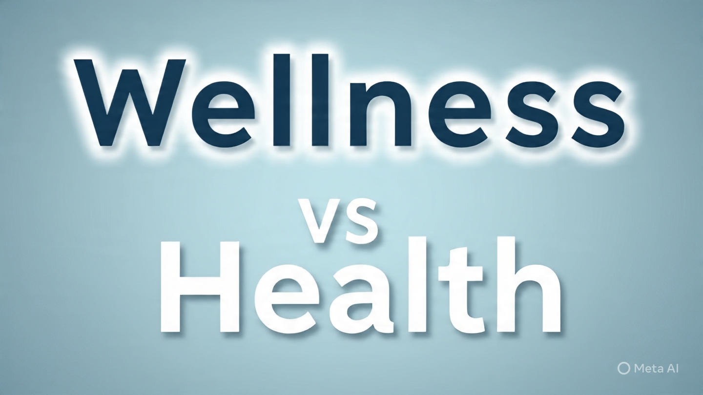 Wellness vs Health