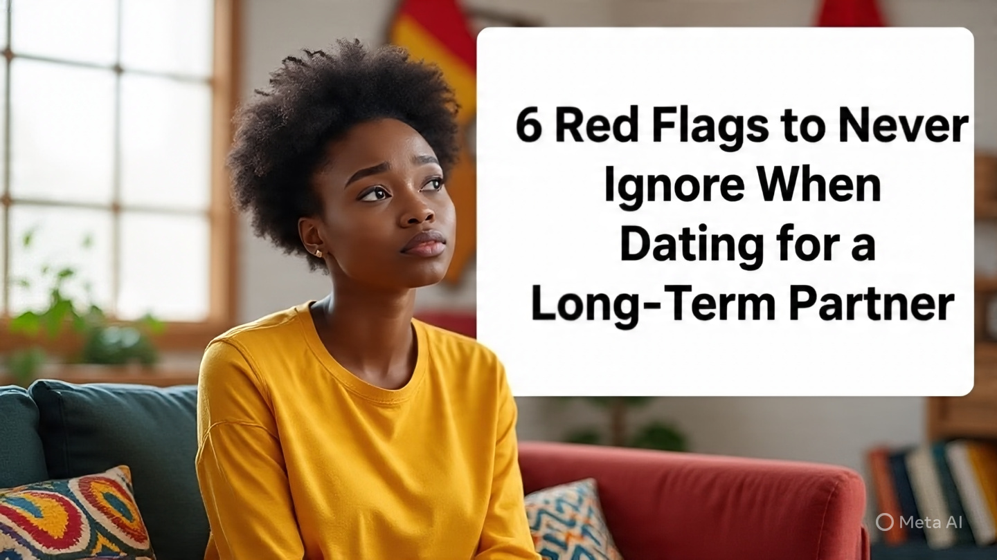 6 Red Flags to Never Ignore When Dating for a Long-Term Partner